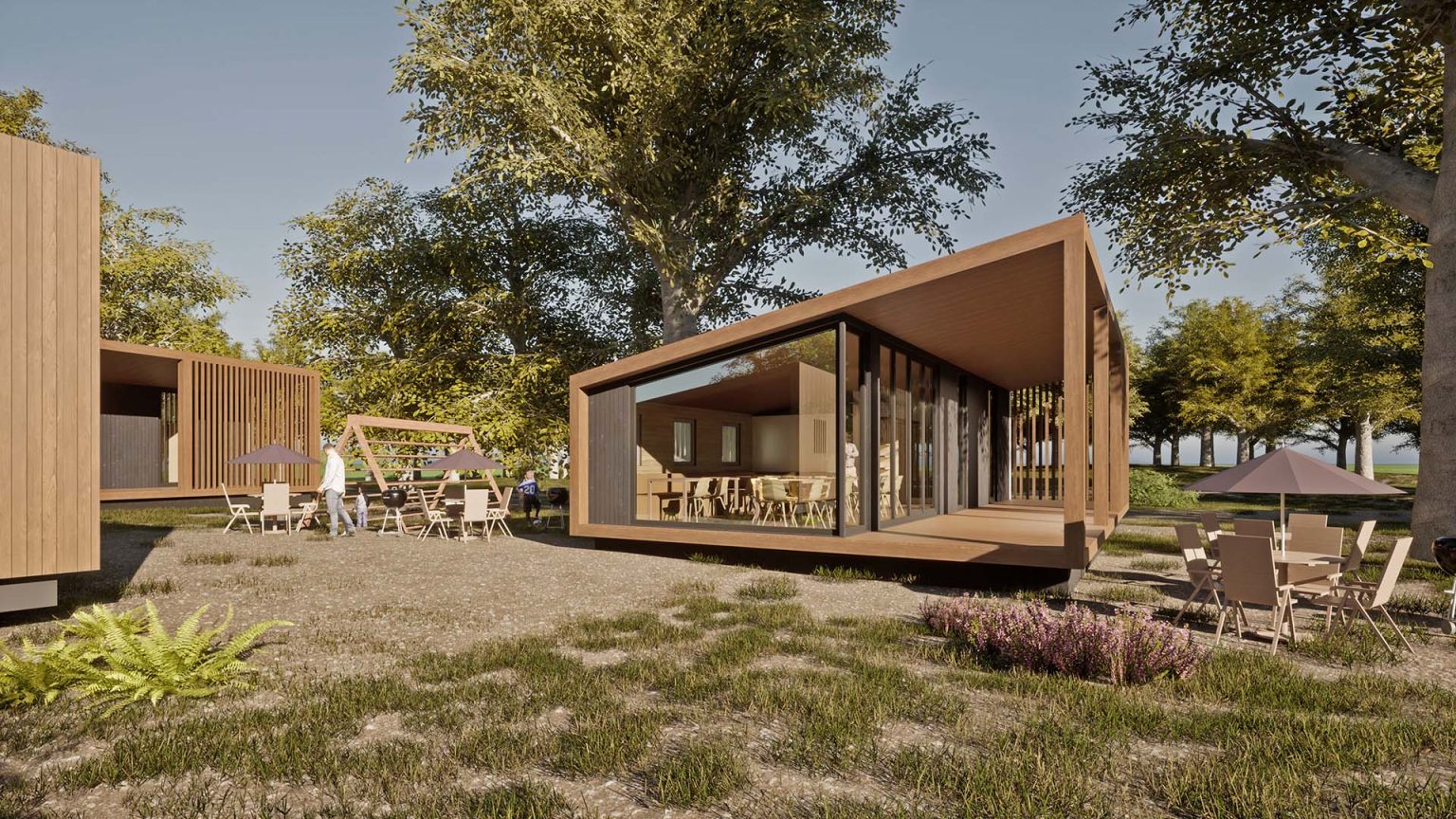 Park 't Holt Chalets Render 1