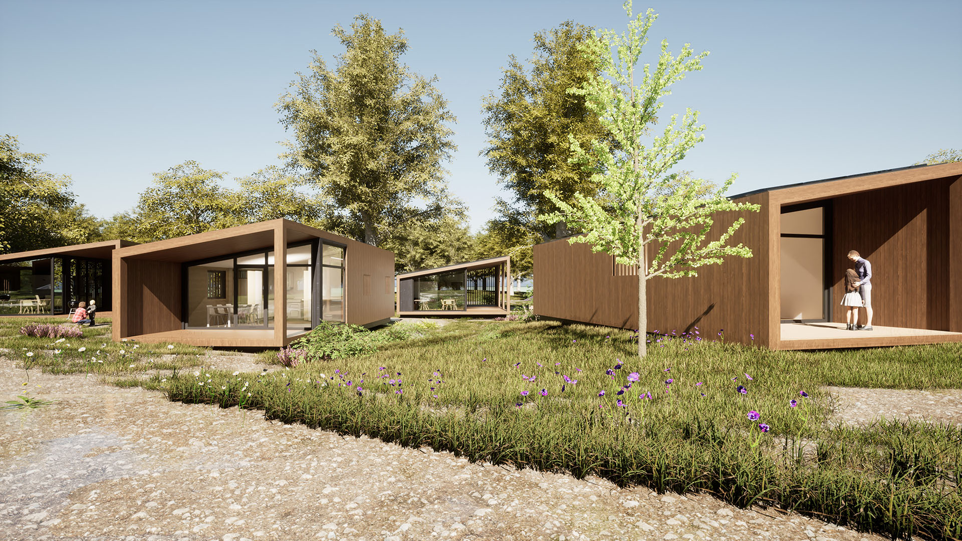 Park 't Holt Chalets Render 3