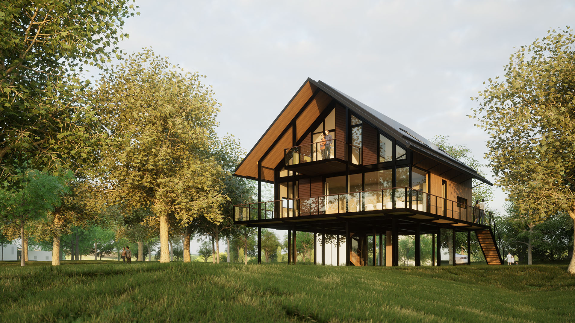 Park 't Holt Chalets Render 4