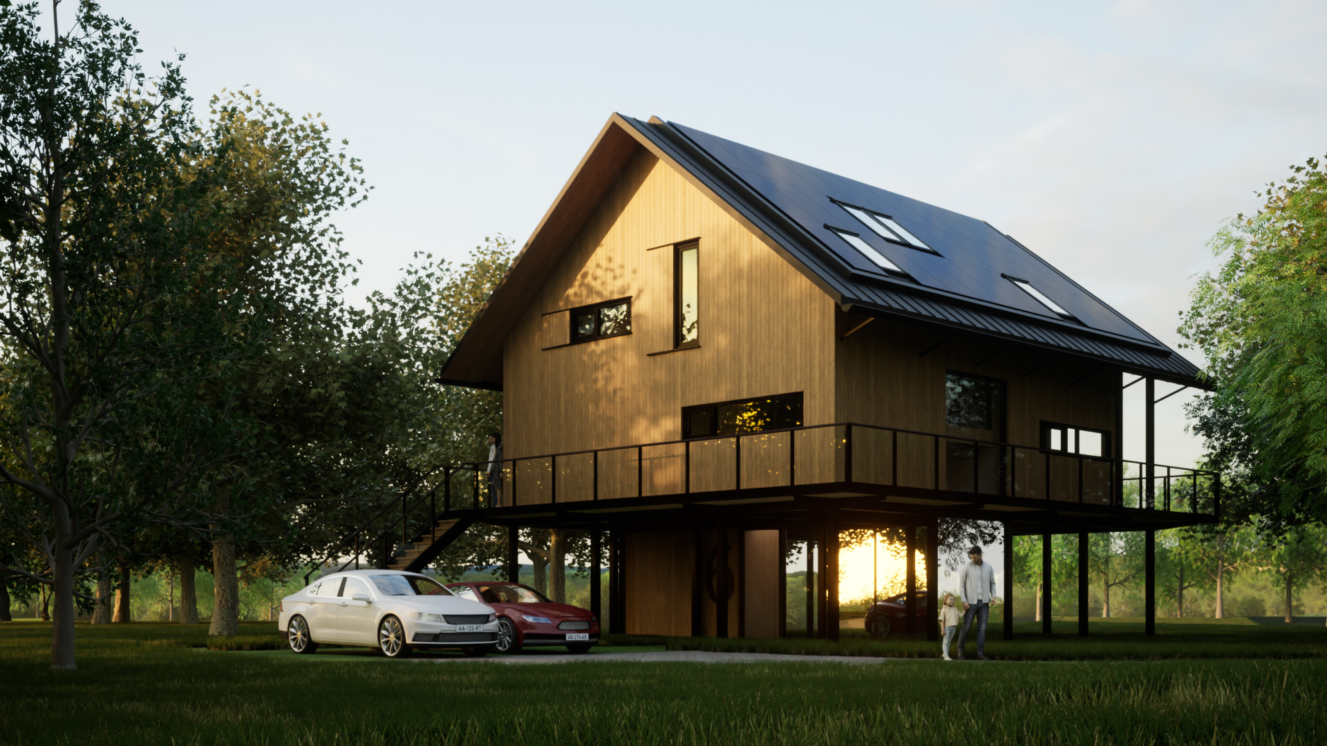 Park 't Holt Chalets Render 9