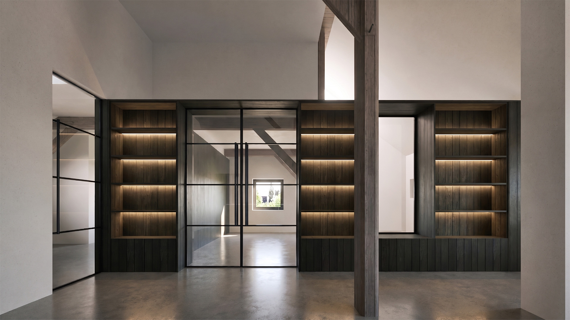 Verbouwing Monumentale Boerderij Render Interieur 2