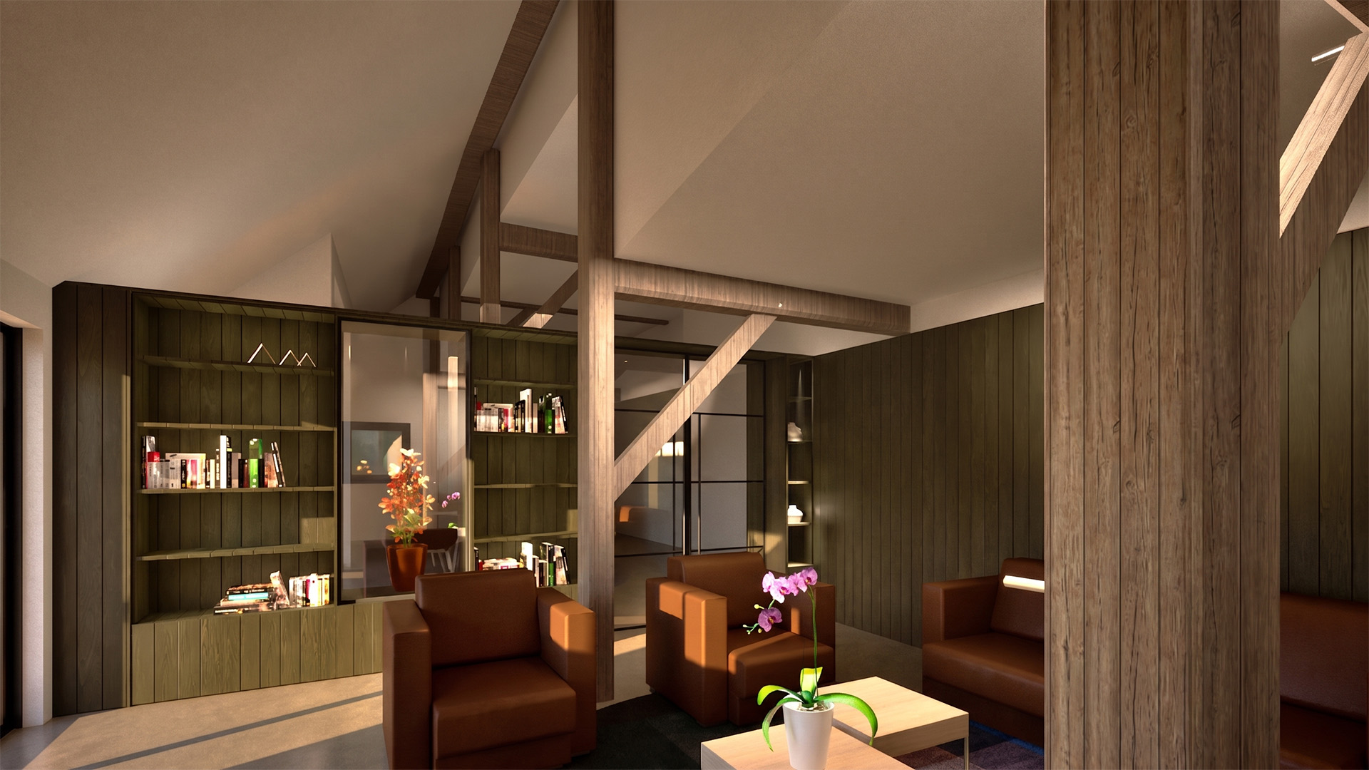 Verbouwing Monumentale Boerderij Render Interieur 3